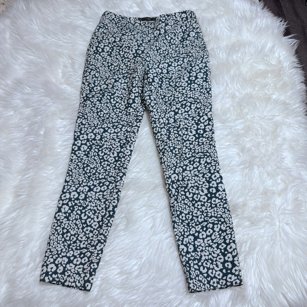 Zara‎ animal print dress pants size L